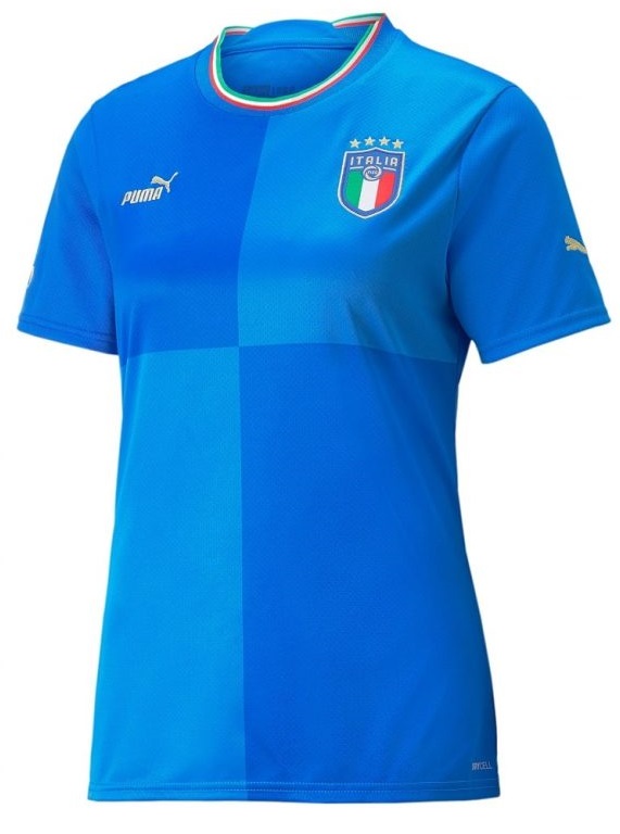 Camisa Feminina I Seleção da Italia 2022 2023 Puma oficial 